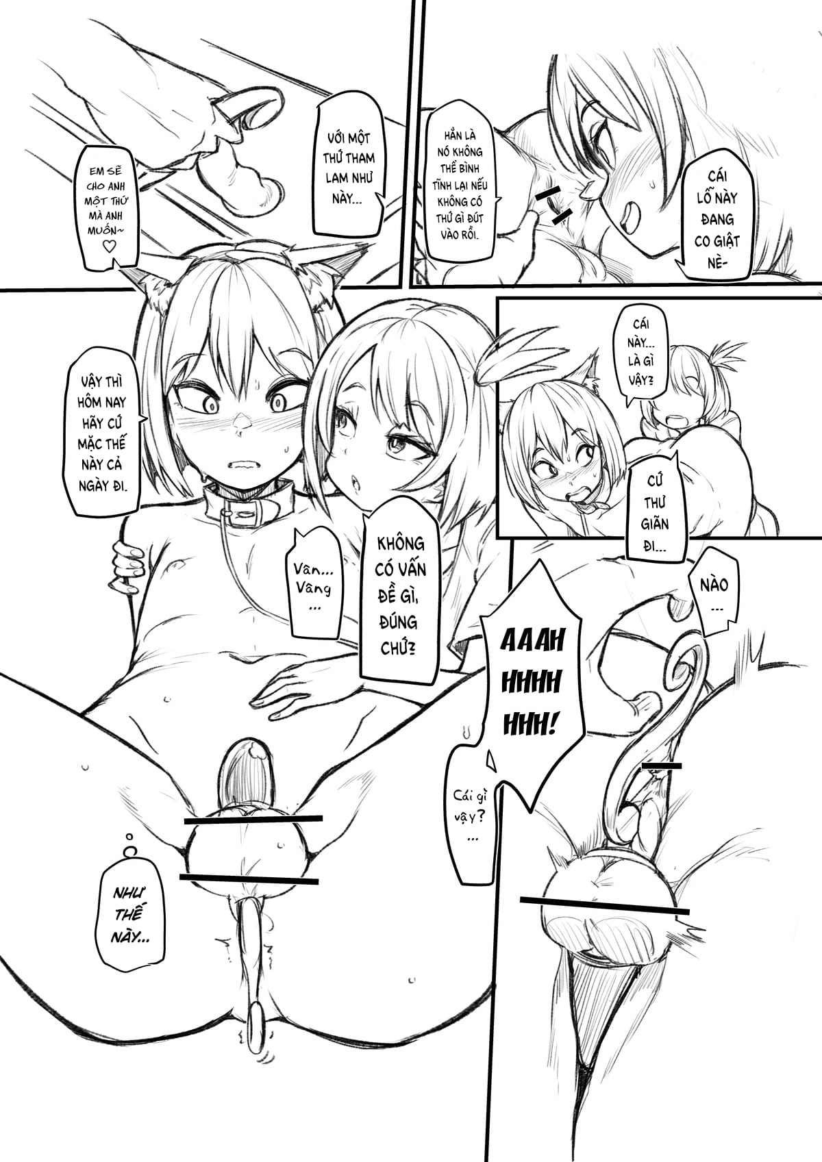 Đọc truyện hentai Cậu bé được em gái của bạn huấn luyện - Oneshot