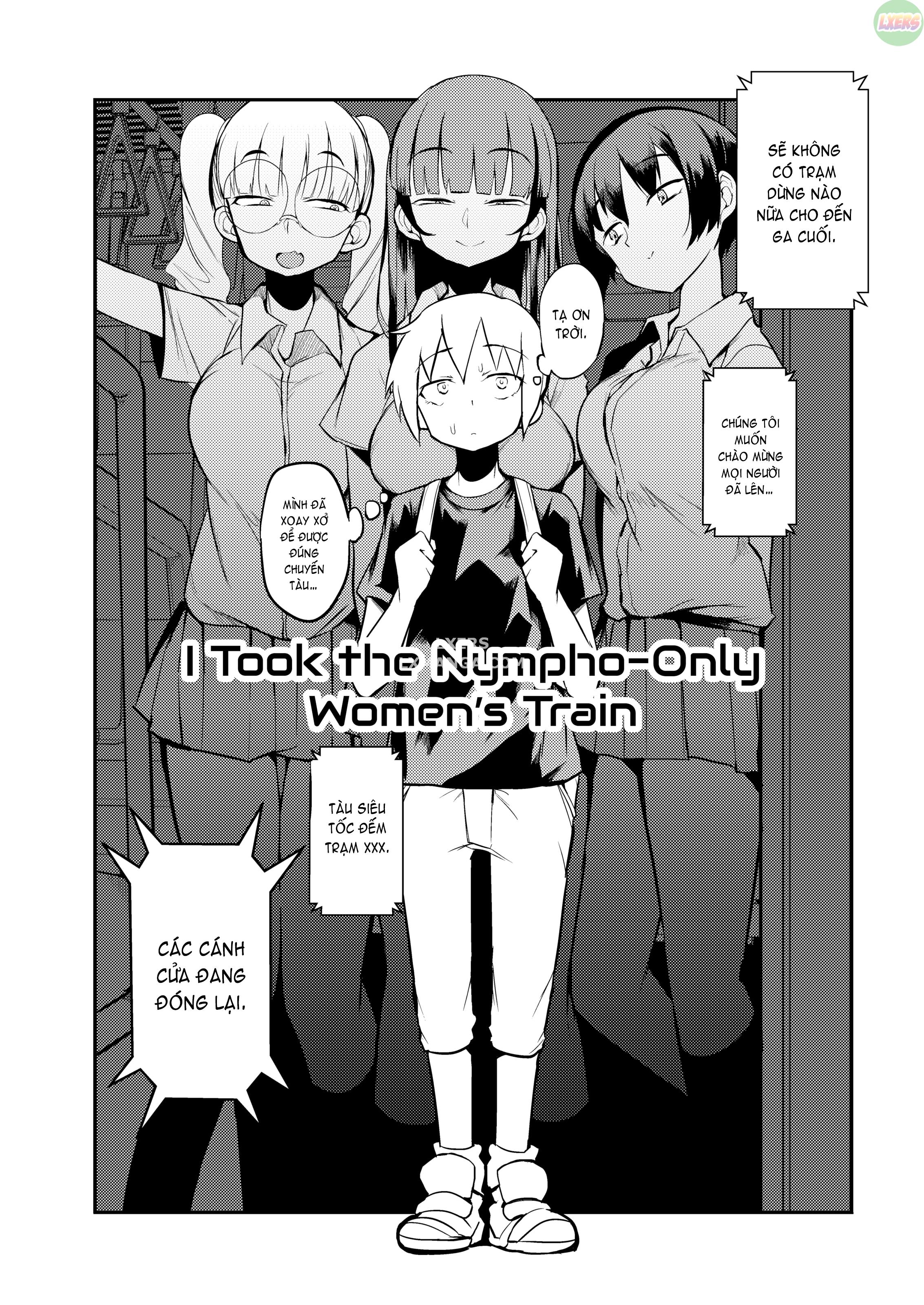 Đọc truyện hentai Tôi đã đi chuyến tàu chỉ dành cho phụ nữ - Oneshot