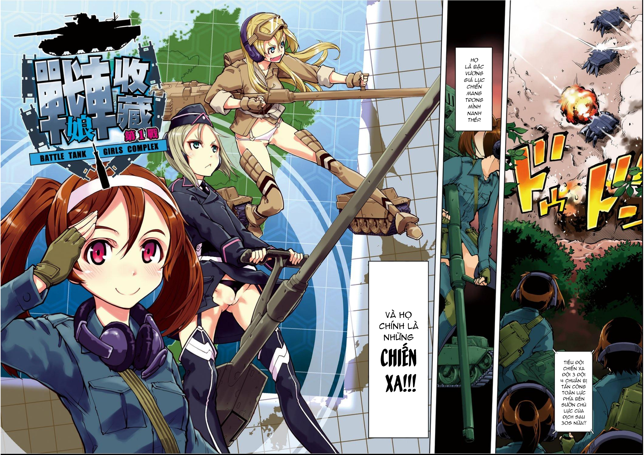Đọc truyện hentai Những thiếu nữ chiến xa - Chiến tuyến số 1