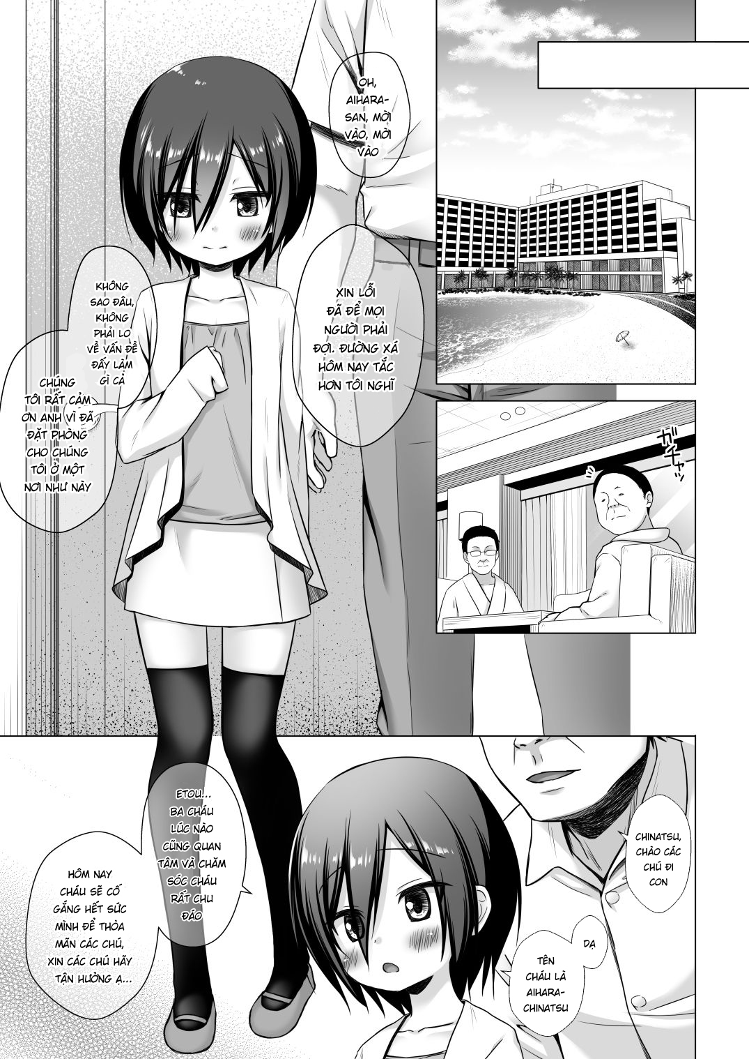 Đọc truyện hentai Cuộc sống nô lệ tình dục của tôi với cha dượng và anh trai kế - Chap 3