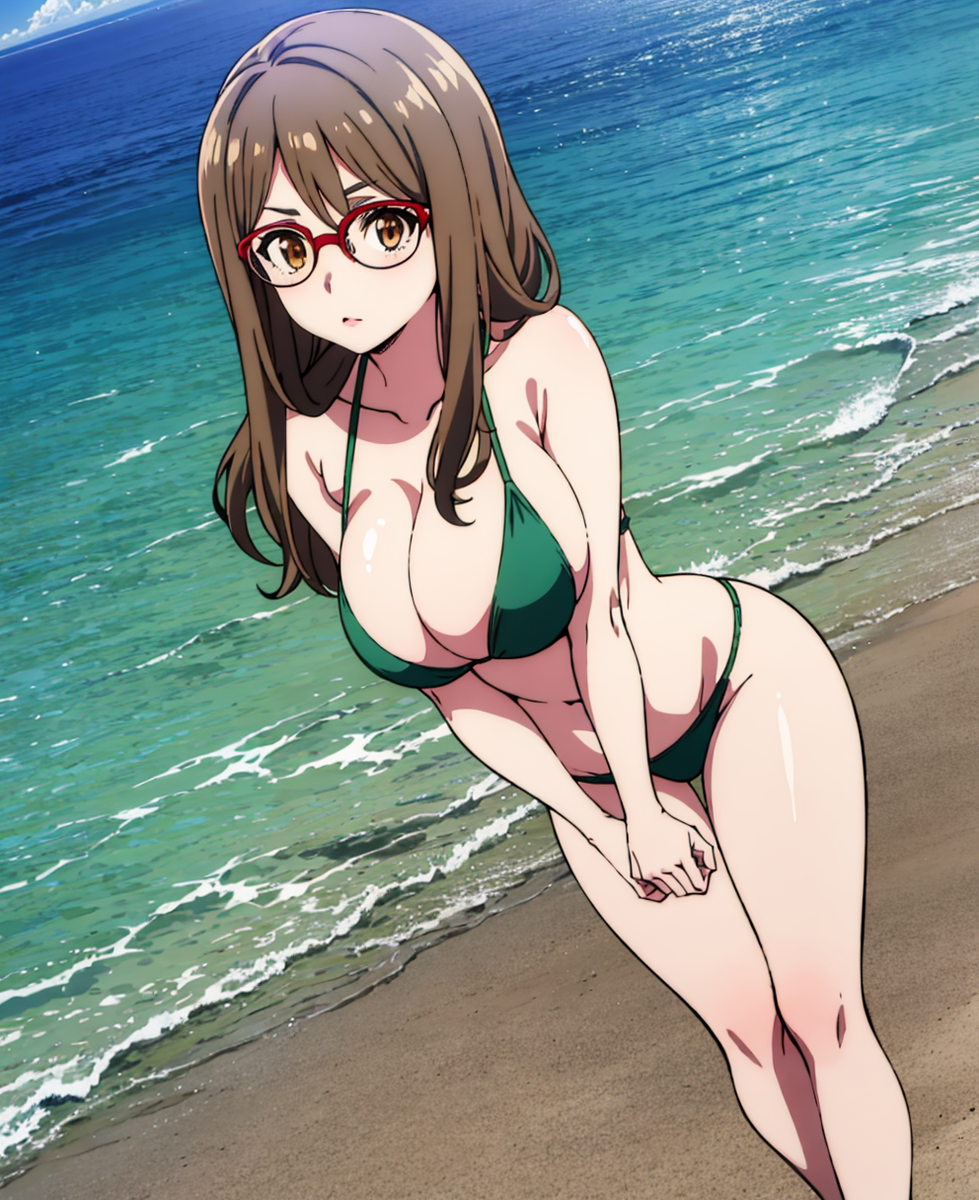 Đọc truyện hentai Tuyển tập Albums Art hentai - Chap 238 - Big Tits Bikini Mizuki