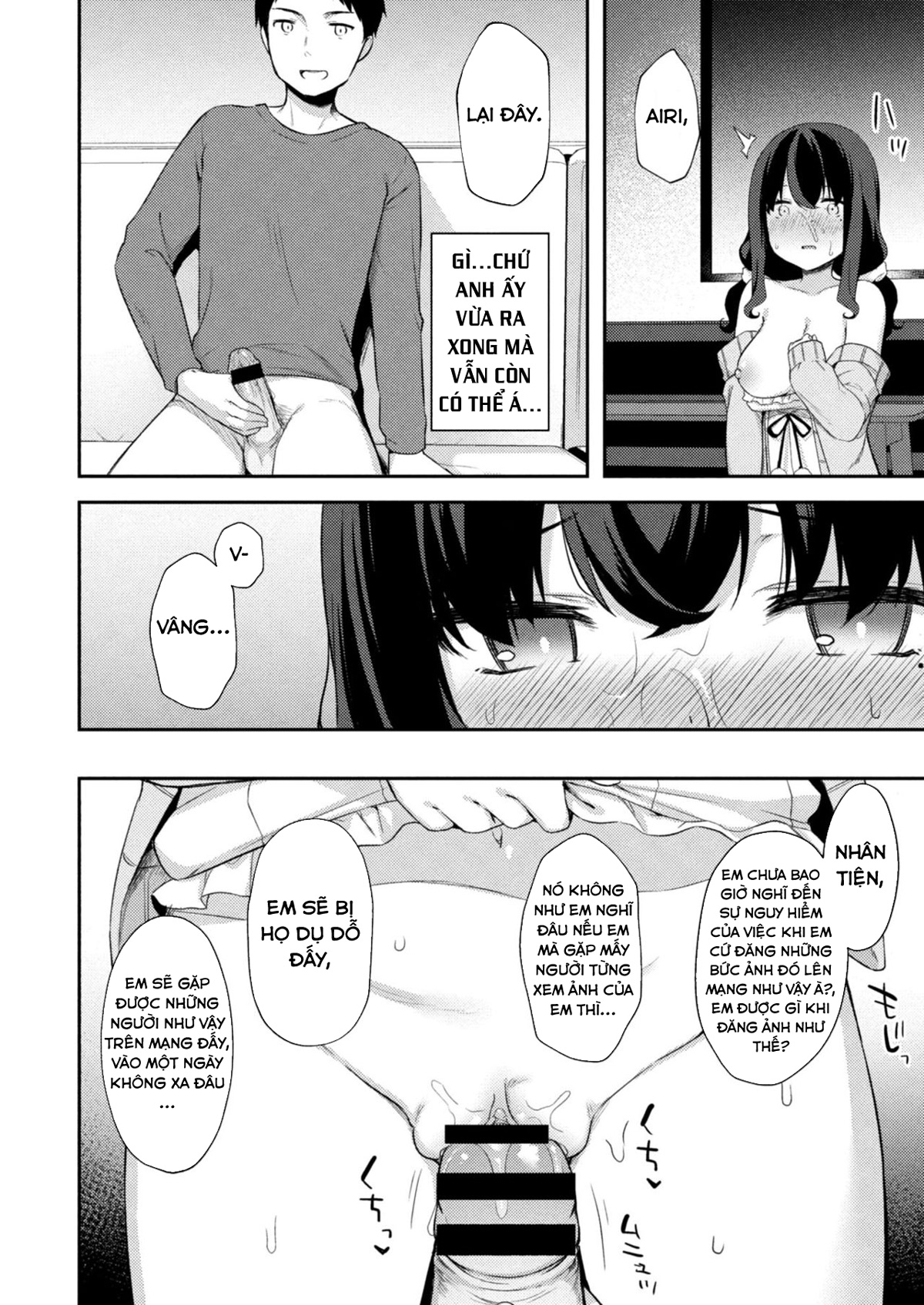 Đọc truyện hentai Sự cám dỗ của em gái nhỏ tôi - Chap 4: Airi và Onii-chan!