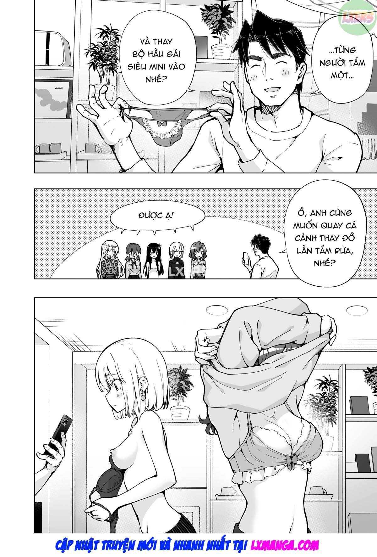 Đọc truyện hentai Nhật ký làm Phò - Chap 8: Filming Harem - Part Two