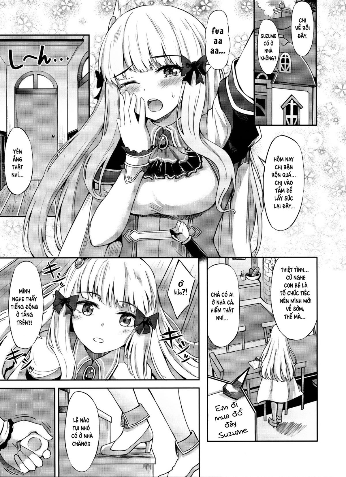 Đọc truyện hentai Saren no Himitsu Rendezvous - Oneshot