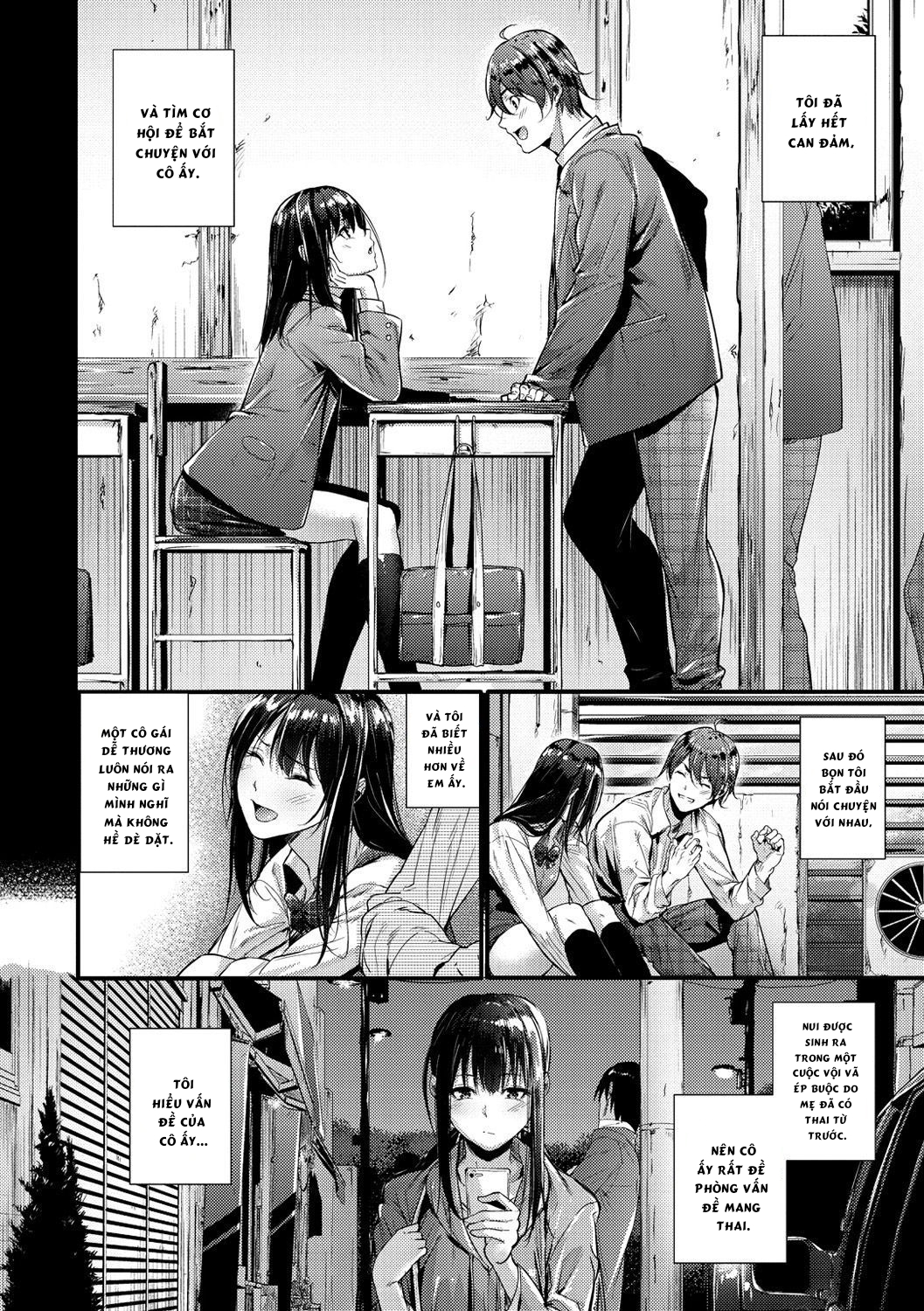 Đọc truyện hentai Bouei Line! - Oneshot