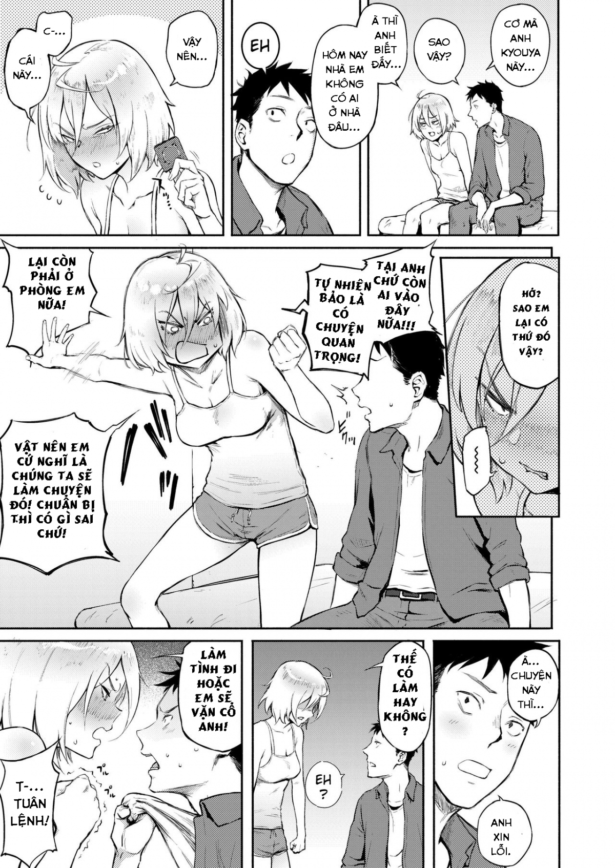 Đọc truyện hentai Lá thư tình nhầm chỗ - Oneshot