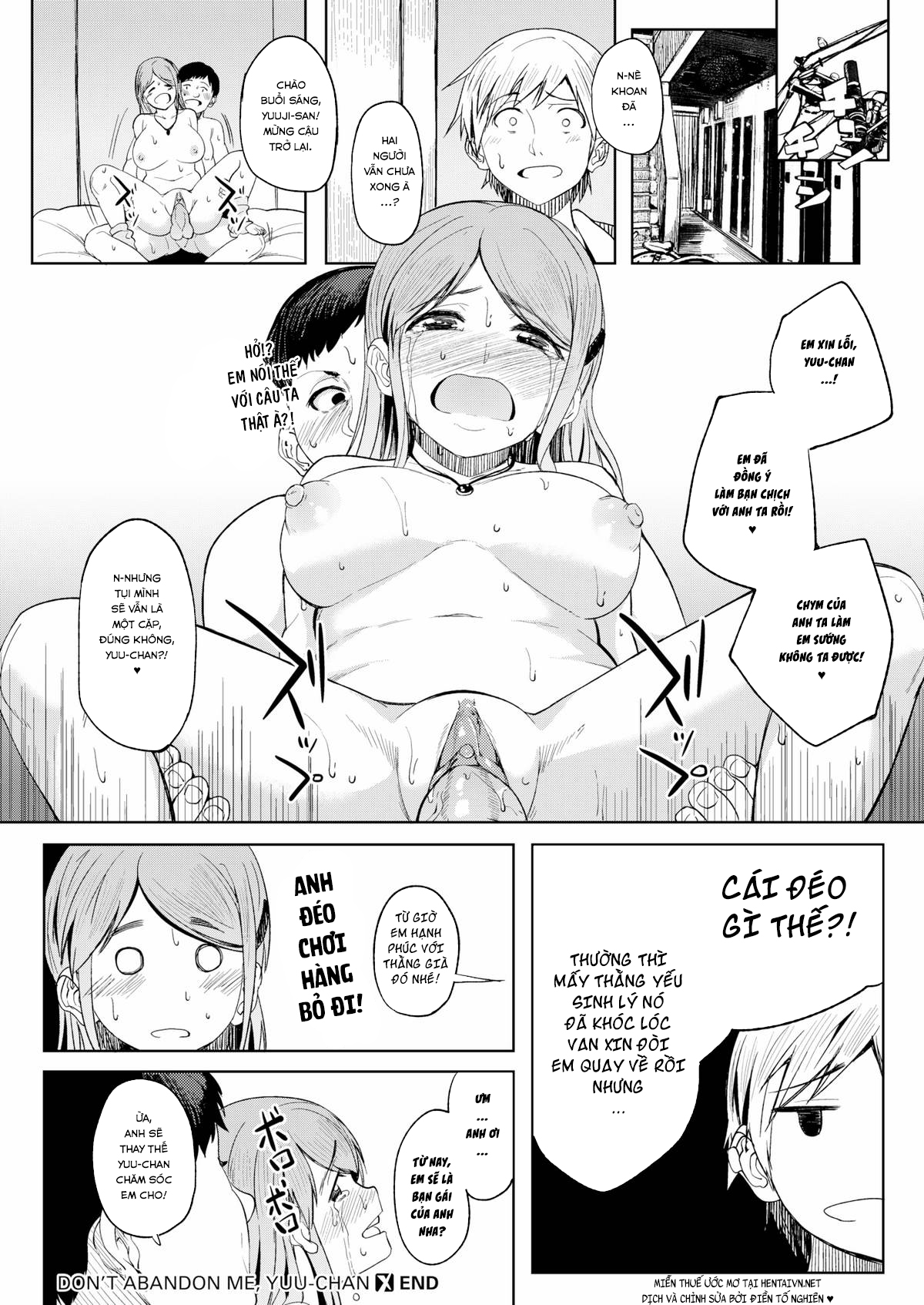 Đọc truyện hentai Đừng Bỏ Em Mà, Yuu-chan! - Oneshot
