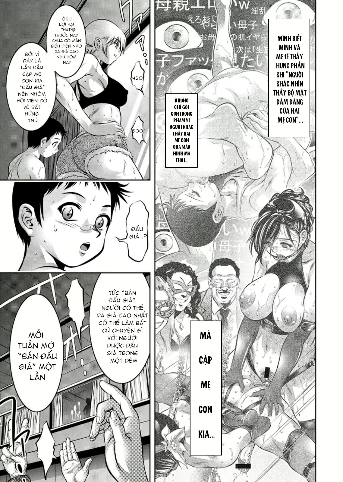 Đọc truyện hentai Mẹ và bột hoàn thành tài khoản đào tạo 2 - Chap 4