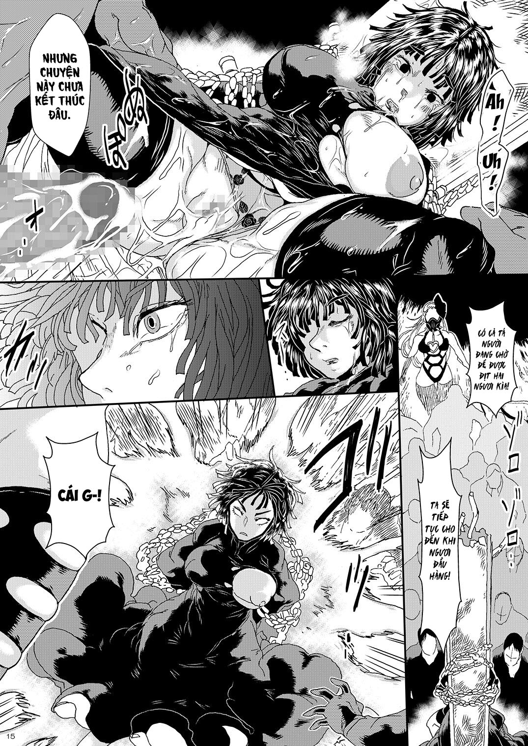 Đọc truyện hentai Hai chị em thua cuộc trước chiến binh bí ẩn - Bantumlum