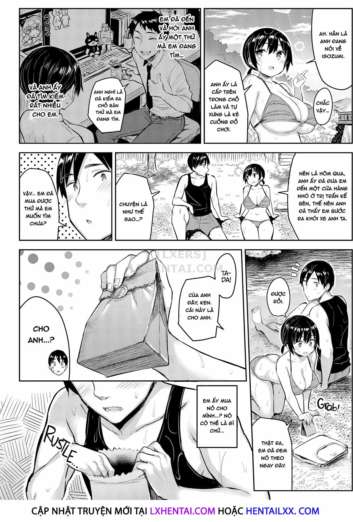 Đọc truyện hentai Holiday with My Busty Cousin - Chap 5 - Vanilla End