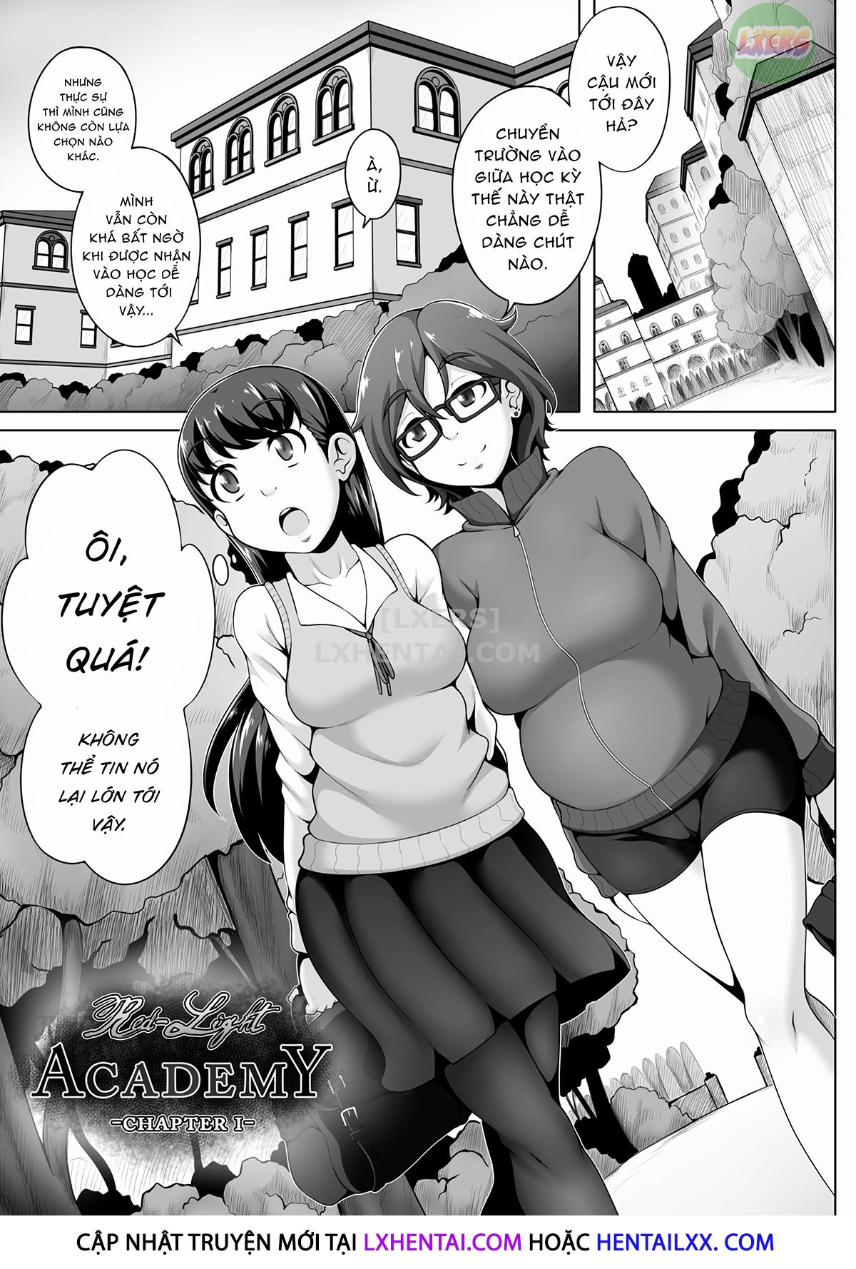 Đọc truyện hentai Những giao dịch mờ ám - Chap 5 - Red Light Academy Part 1