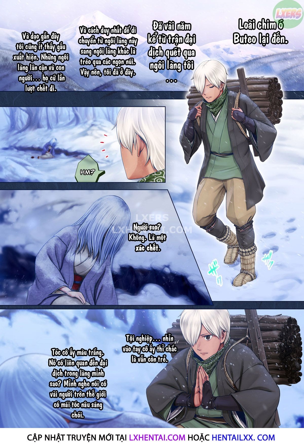 Đọc truyện hentai Setsu, The Yuki-Onna Of The Night ~Warm Her Up Lest She Freeze~ - Oneshot