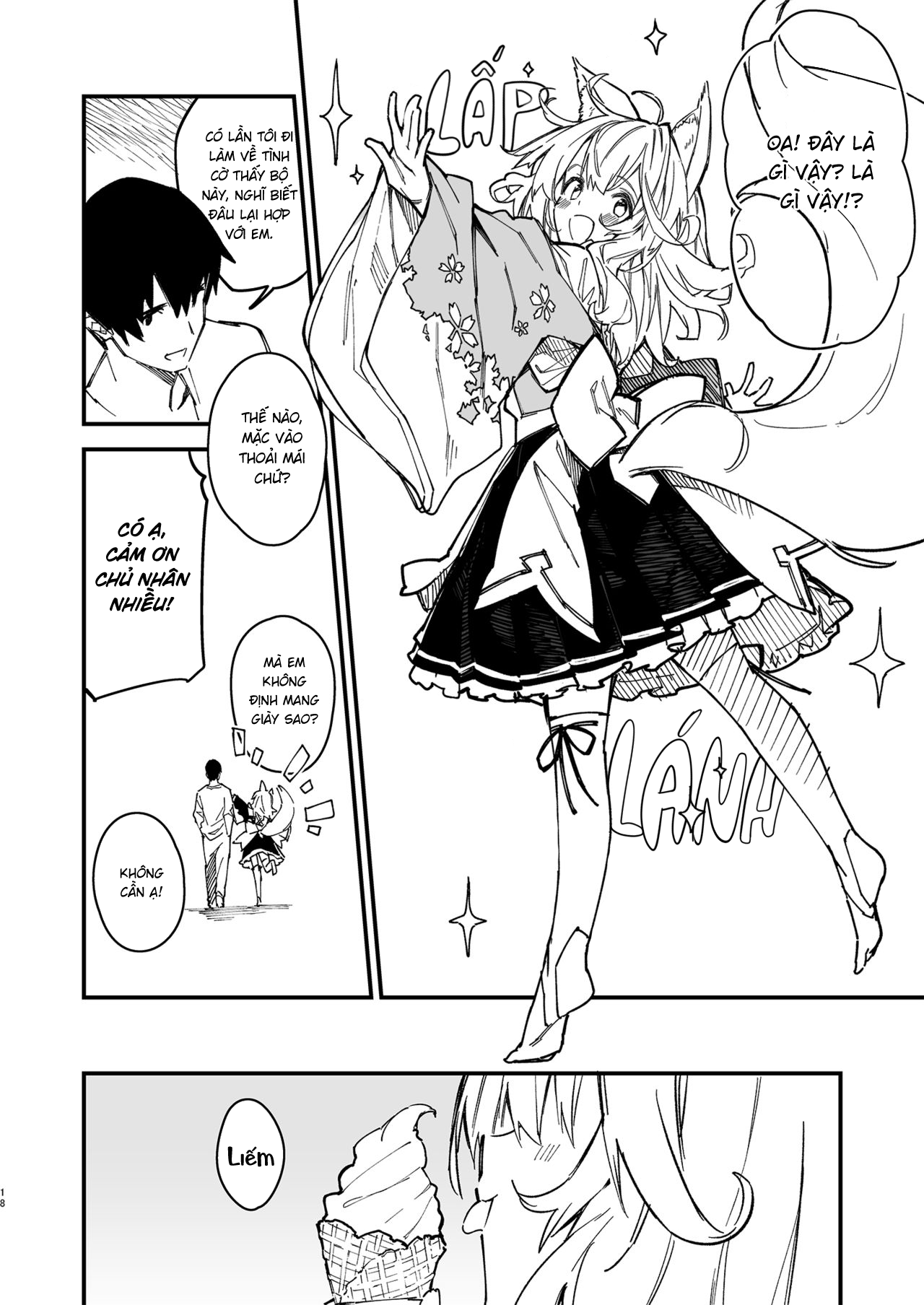 Đọc truyện hentai Sống Cùng Nàng Tai Thú - Chương 2