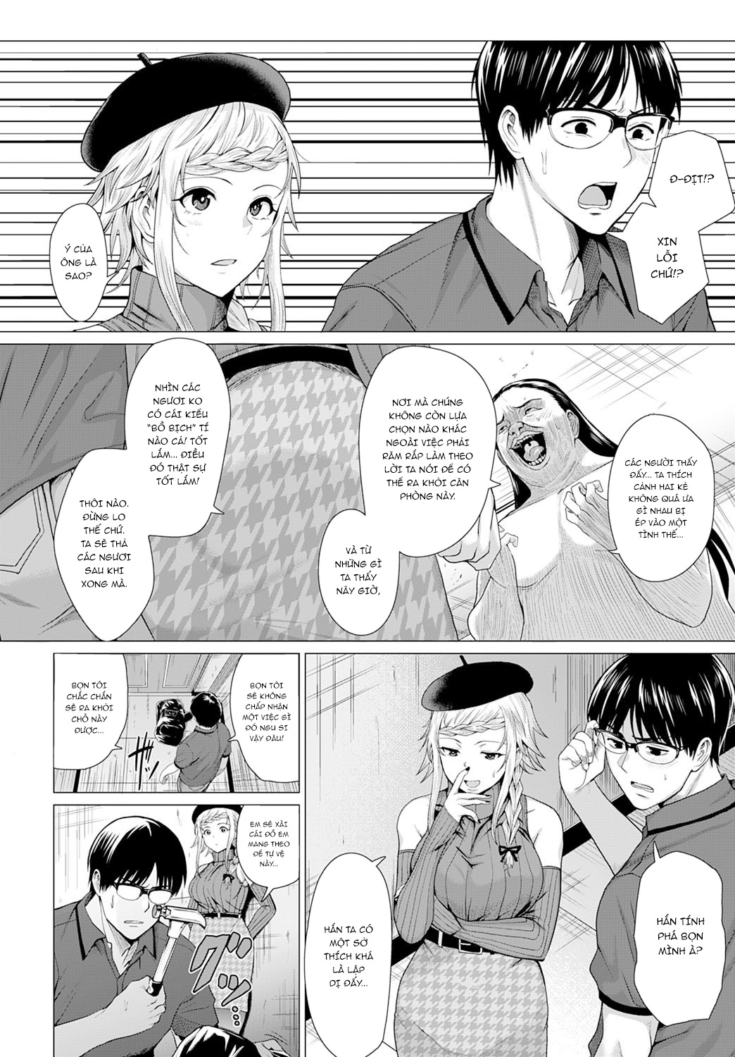 Đọc truyện hentai Dasshutsu Seikou! - Oneshot