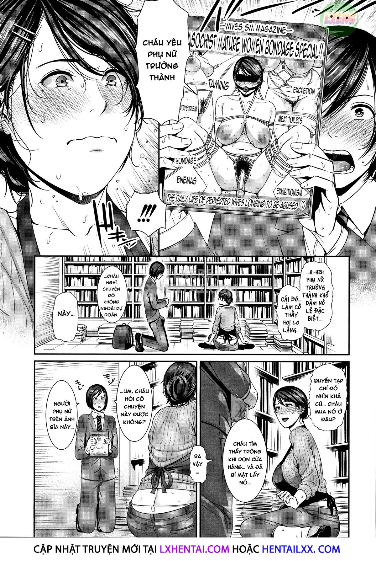 Đọc truyện hentai Drowning in Sex With Mom - Chap 5