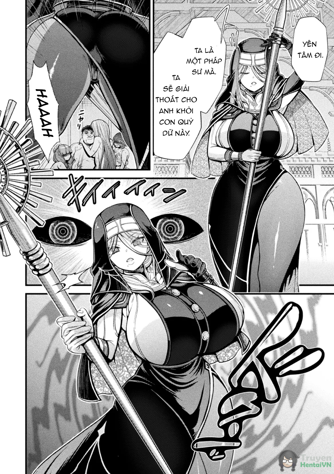 Đọc truyện hentai Akuma Saimin ~Ekusoshisuto no Matsuro~ - Oneshot