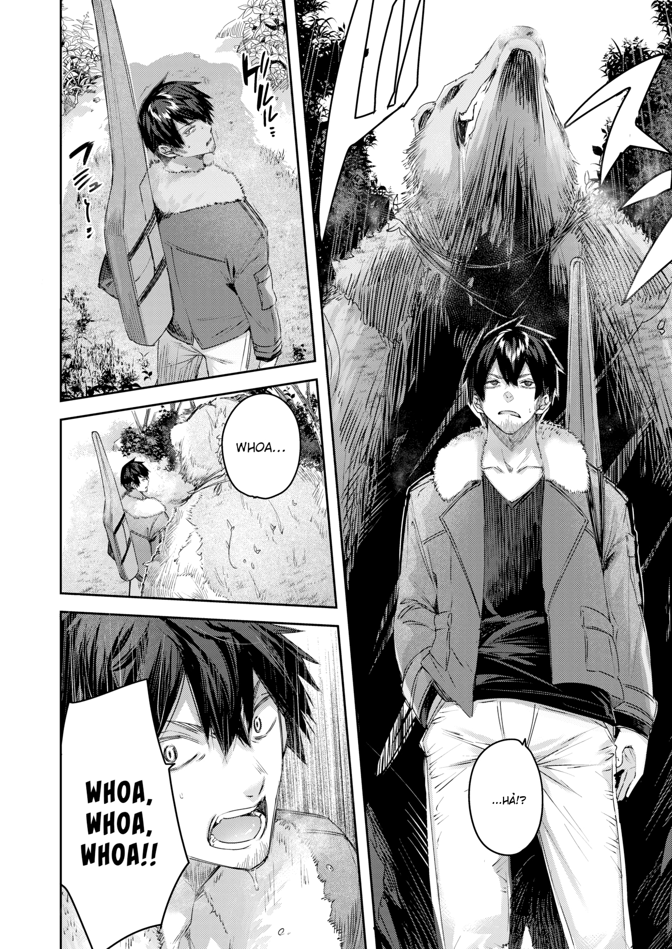 Đọc truyện hentai Cuộc chạm trán của chàng thợ săn đơn độc trong khu rừng yêu tinh - Chap 1