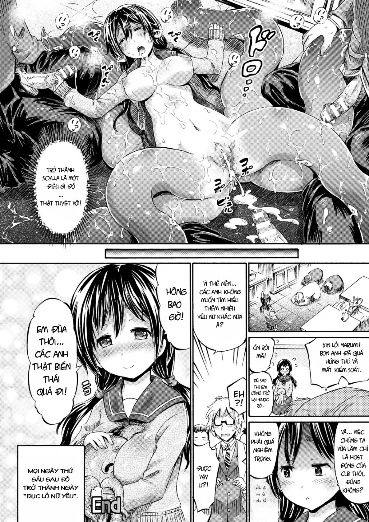 Đọc truyện hentai Scylla hoảng loạn - Oneshot