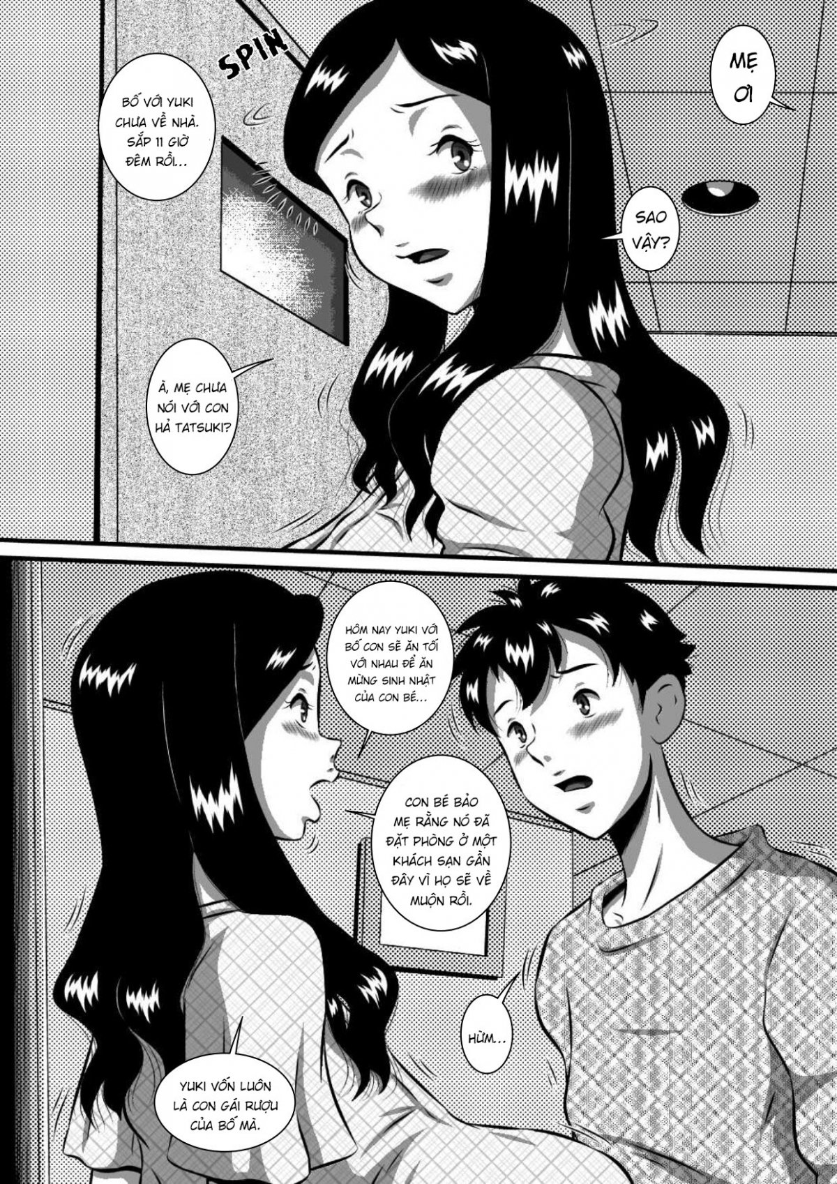 Đọc truyện hentai Chấn động! Con địt mẹ, bố địt em!! - Oneshot