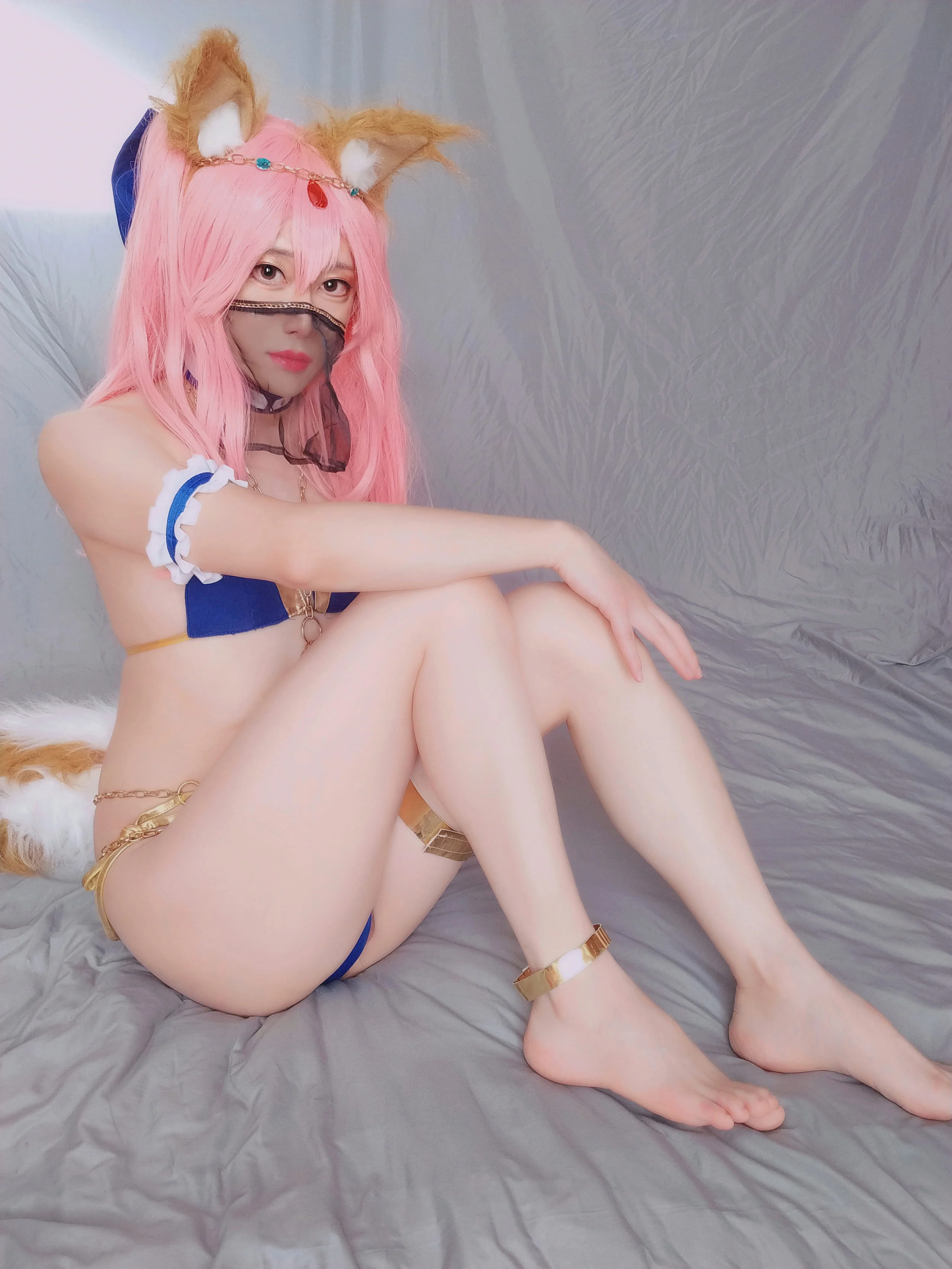 Đọc truyện hentai Tuyển tập Albums siêu phẩm Cosplay - Chap 677 - Tamamo no Mae From FGO Bikini Ver