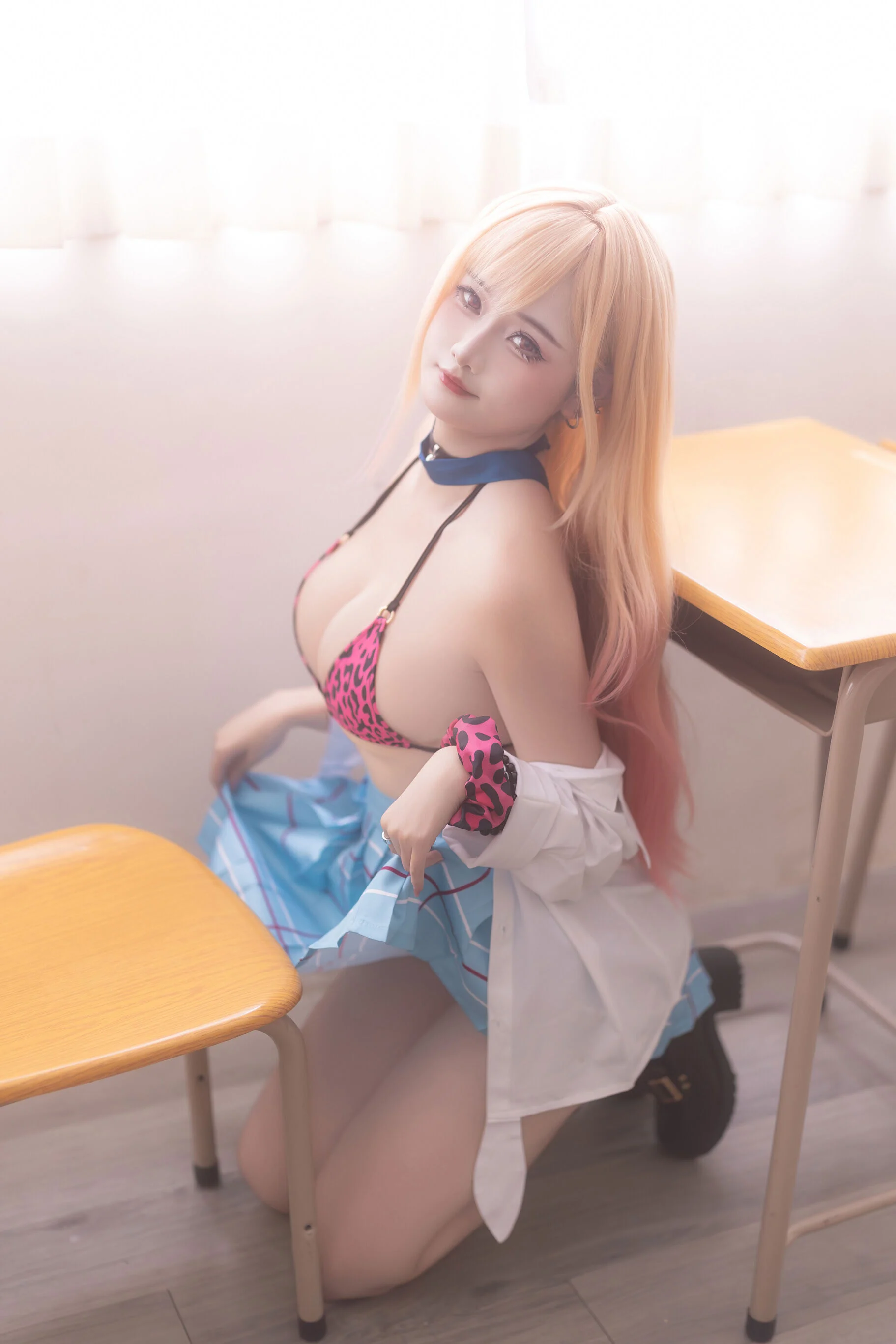 Đọc truyện hentai Tuyển tập Albums siêu phẩm Cosplay - Chap 1442 - Xiaoyukiko - Kitagawa Marin School Gyaru