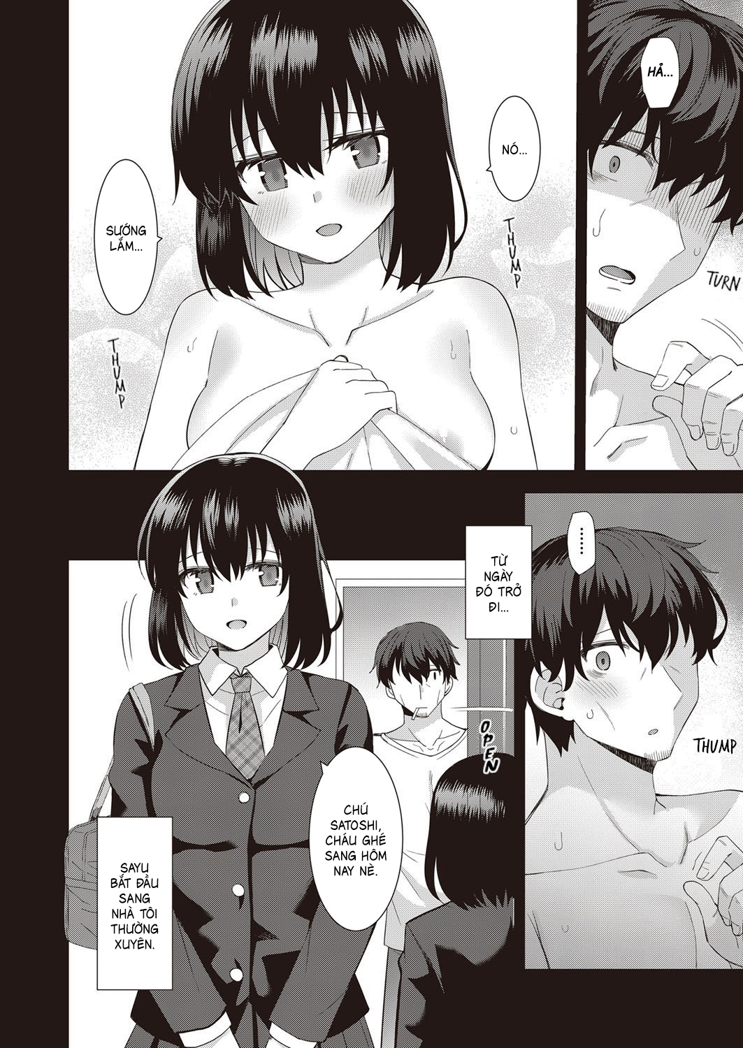 Đọc truyện hentai Bạn cùng phòng bỏ trốn - Oneshot