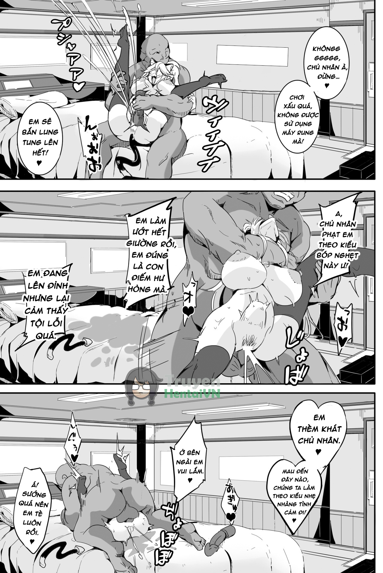 Đọc truyện hentai Nô lệ tình yêu - Chap 2 - End