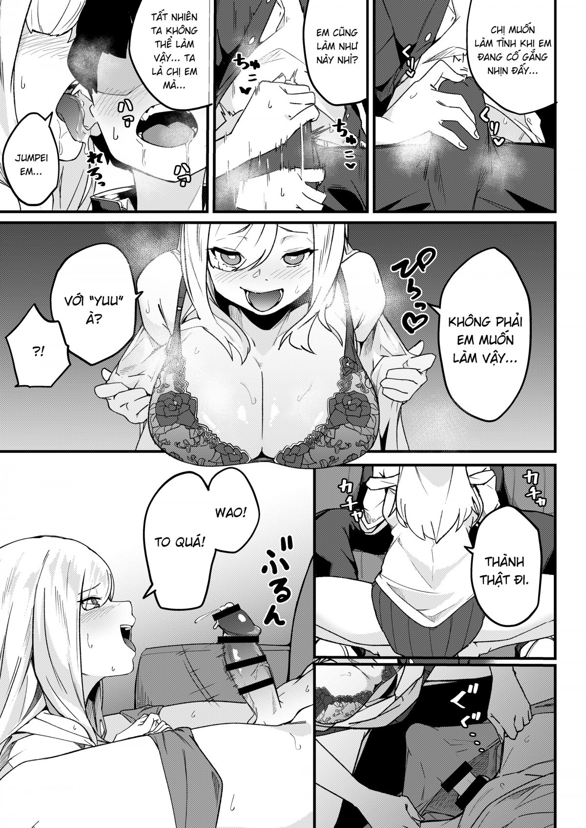 Đọc truyện hentai Chị em ghép cặp và cuộc sống tình dục bí mật - Oneshot