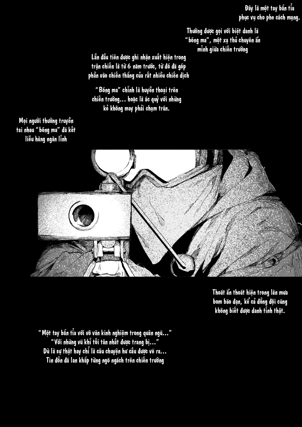 Đọc truyện hentai Tuyển Tập Truyện Ngắn Về Chiến Tranh Của Kubikiri - Bóng Ma Trên Chiến Trường - Fallen on the Battlefield - Invisible Sniper