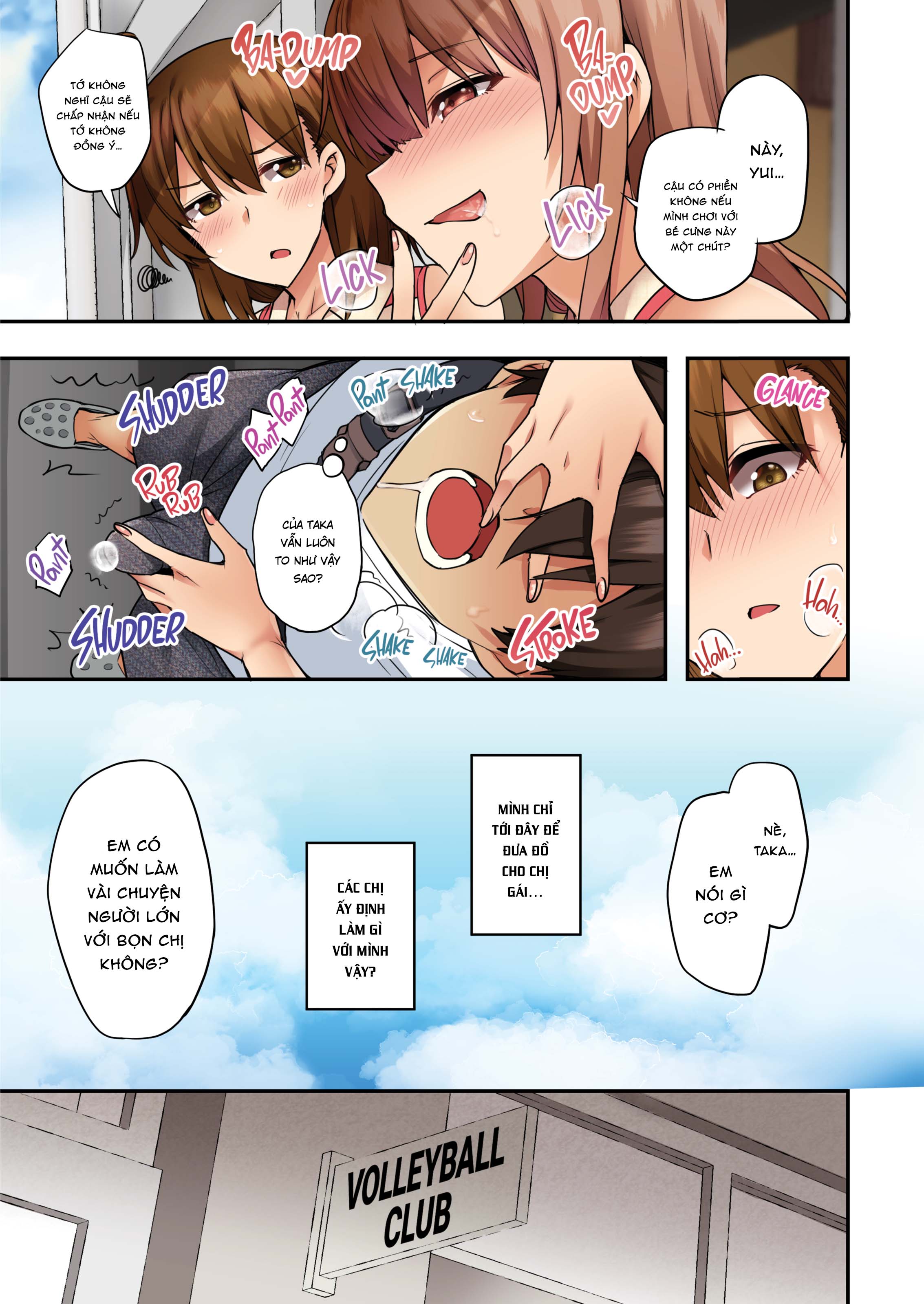 Đọc truyện hentai Trận Bóng Chuyền Không Cân Sức - Chap 1