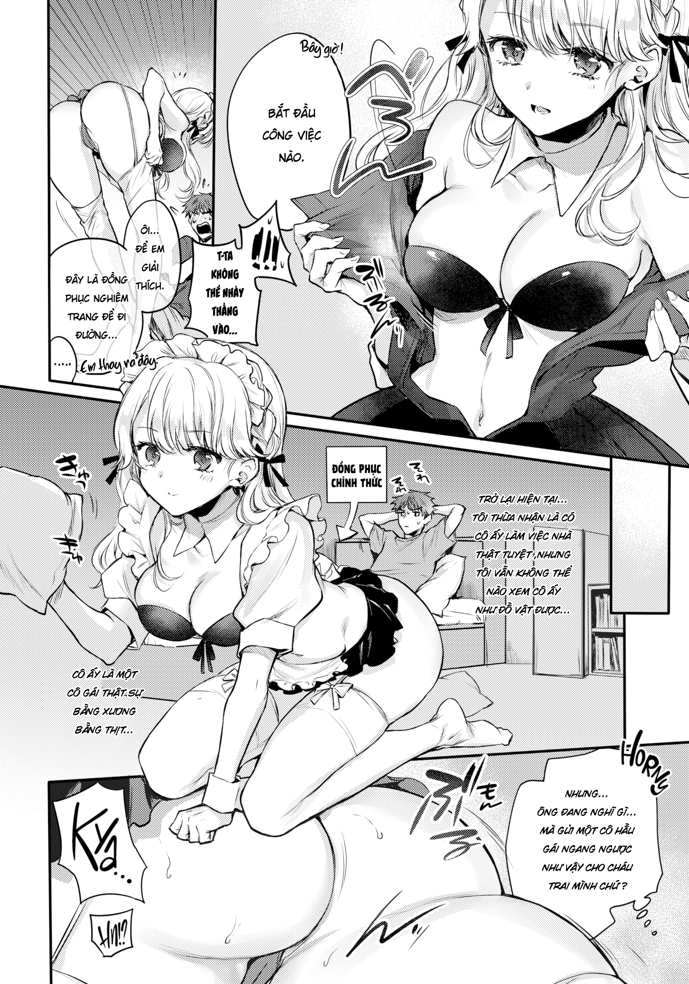 Đọc truyện hentai Nàng Hầu Của Ngài Đã Tới Rồi Đây! - Chap 1