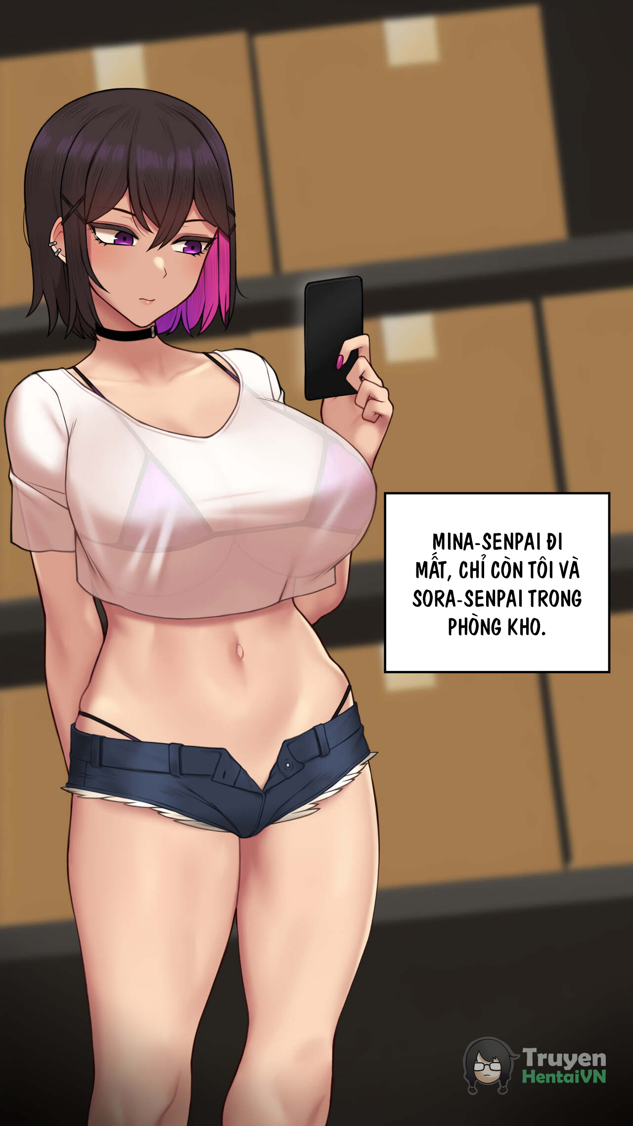 Đọc truyện hentai Mina Senpai - Oneshot