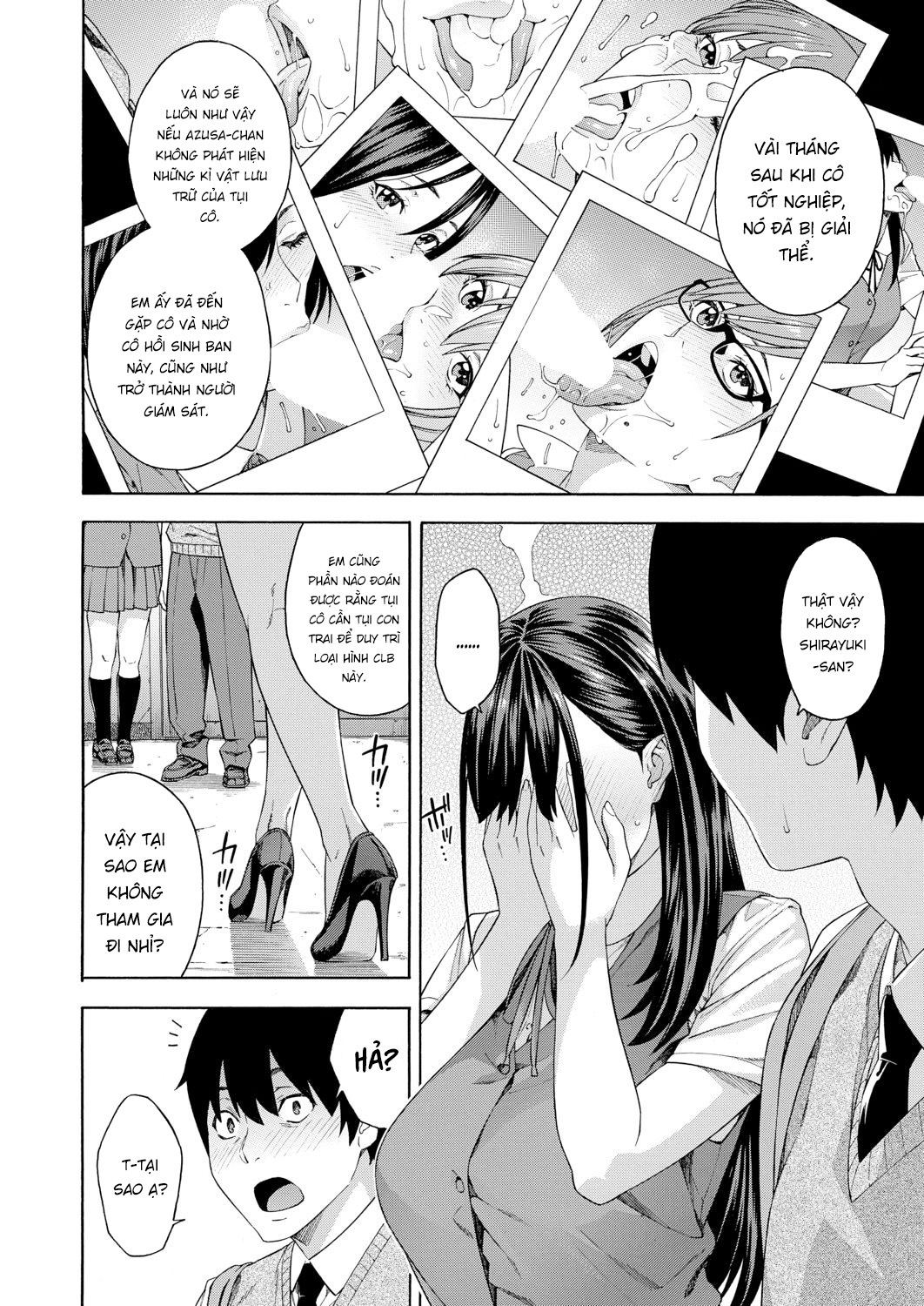 Đọc truyện hentai Ban nghiên cứu hành vi kích thích dương vật bằng miệng - Chap 1