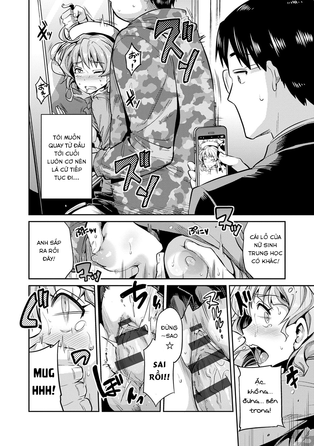 Đọc truyện hentai Cô nữ sinh thích giả vờ bị quấy rối và cái kết bị quấy rối thật - Oneshot