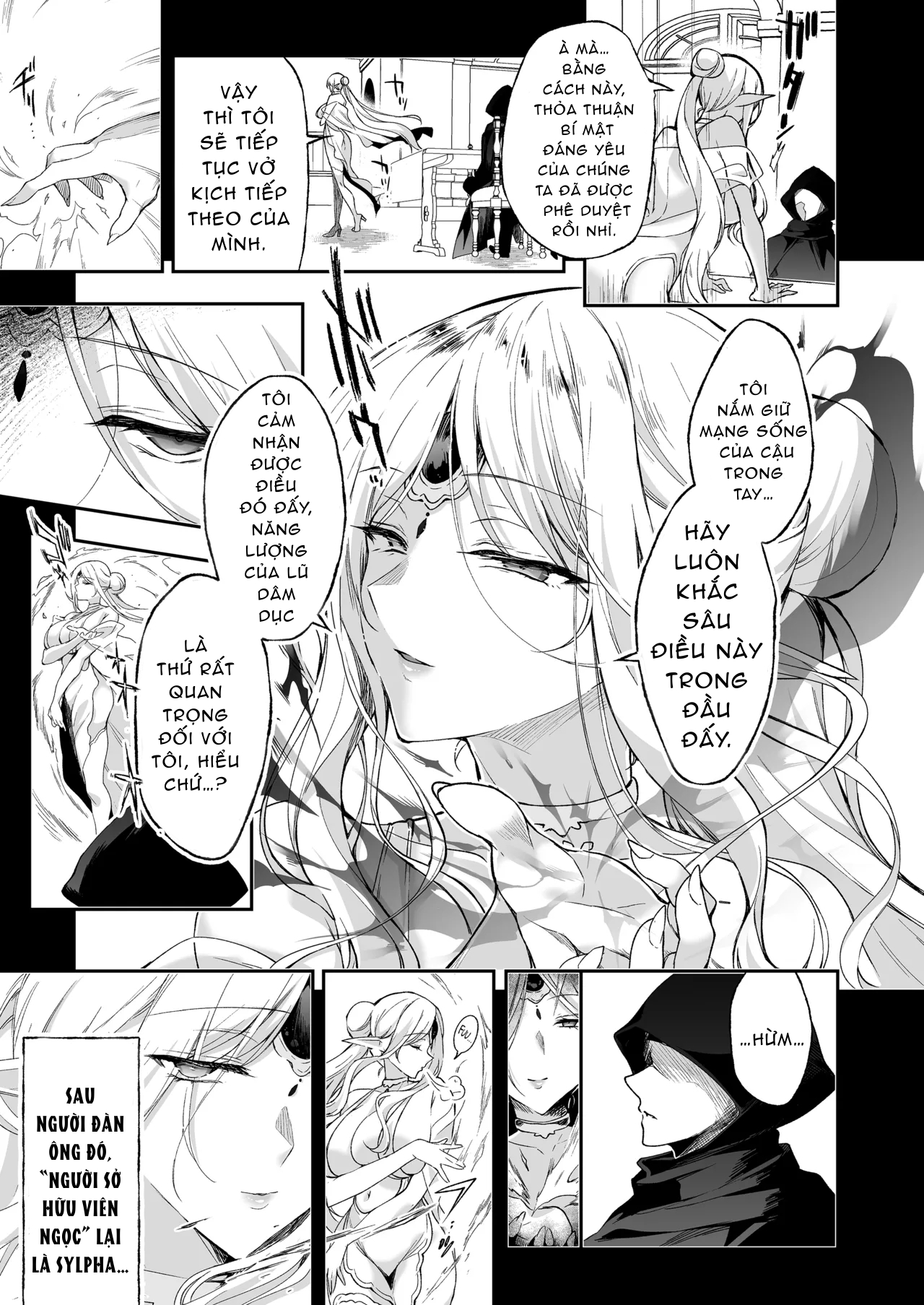 Đọc truyện hentai Elf ni Inmon o Tsukeru Hon LEVEL:8 - Oneshot