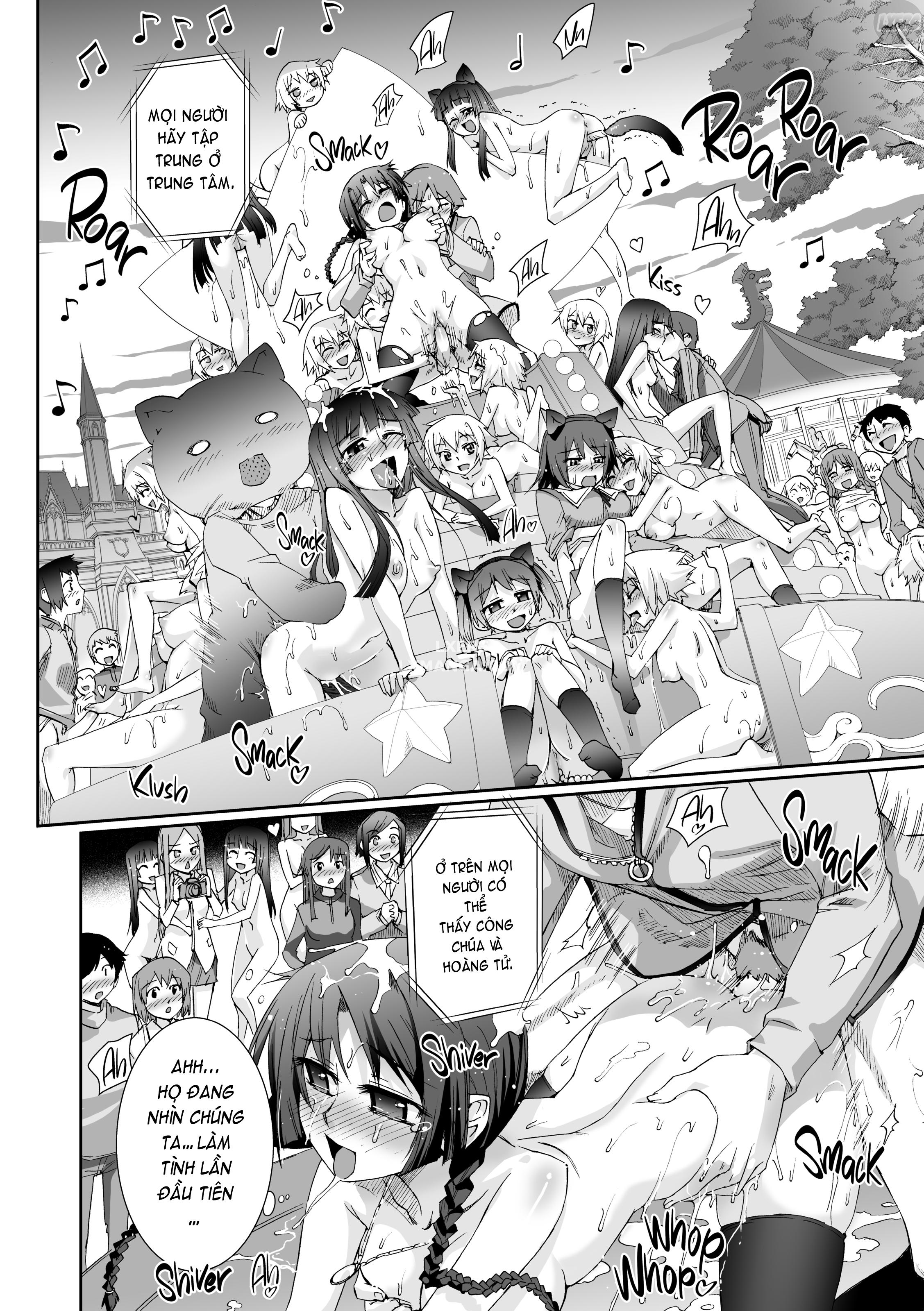 Đọc truyện hentai Cuộc tấn công của các cô gái Pollinic! Hoàn thành - Chap 3