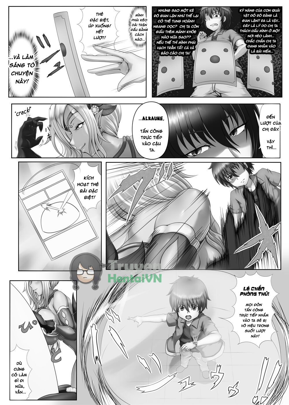 Đọc truyện hentai Lust Card (Card Battle de Monster Musume ni Okasareru Goudoushi 1 Nettou Hen) - Oneshot