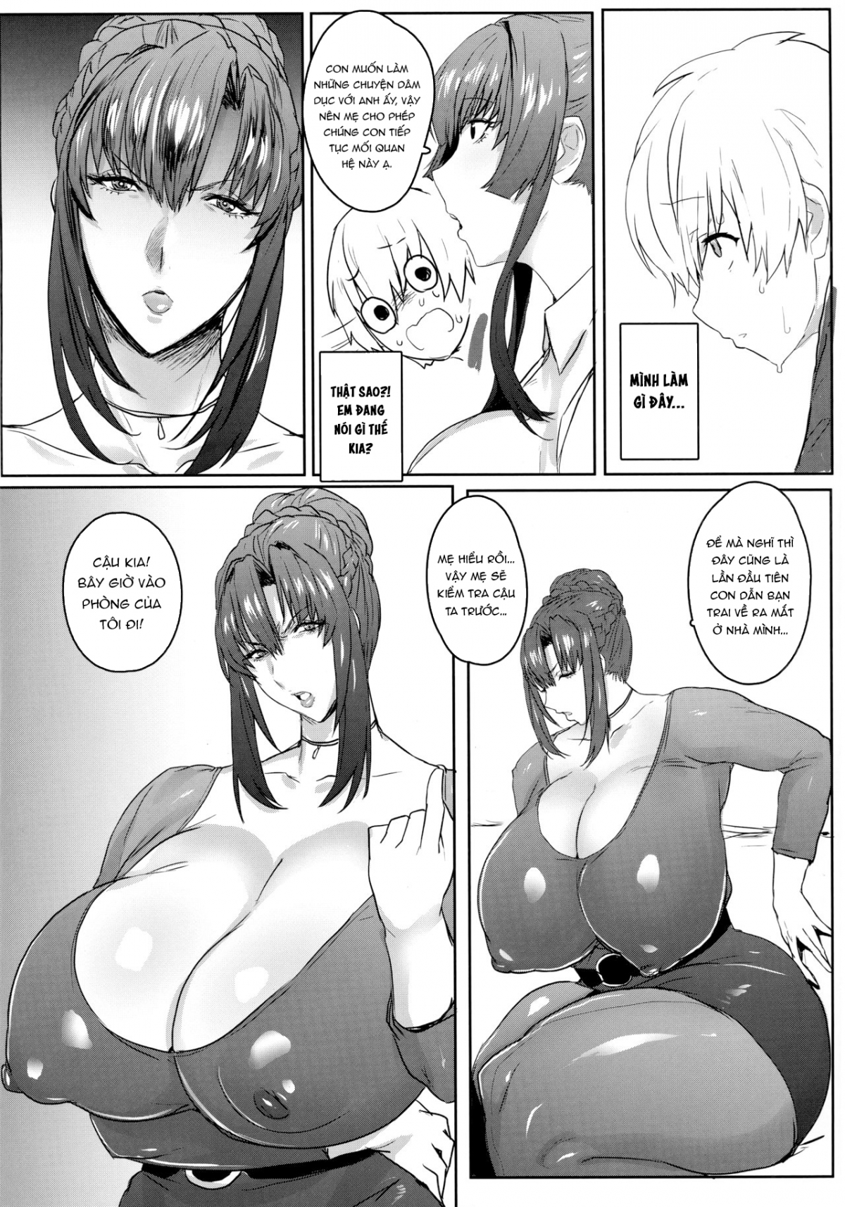 Đọc truyện hentai Kono Oyako Succubus Kamo Shirenai - Oneshot