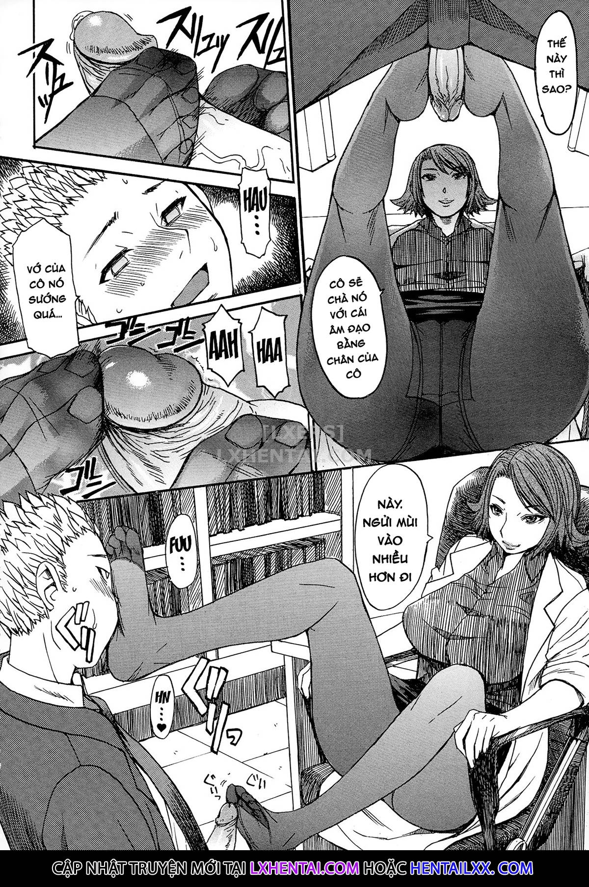 Đọc truyện hentai Only Feet - Chap 4