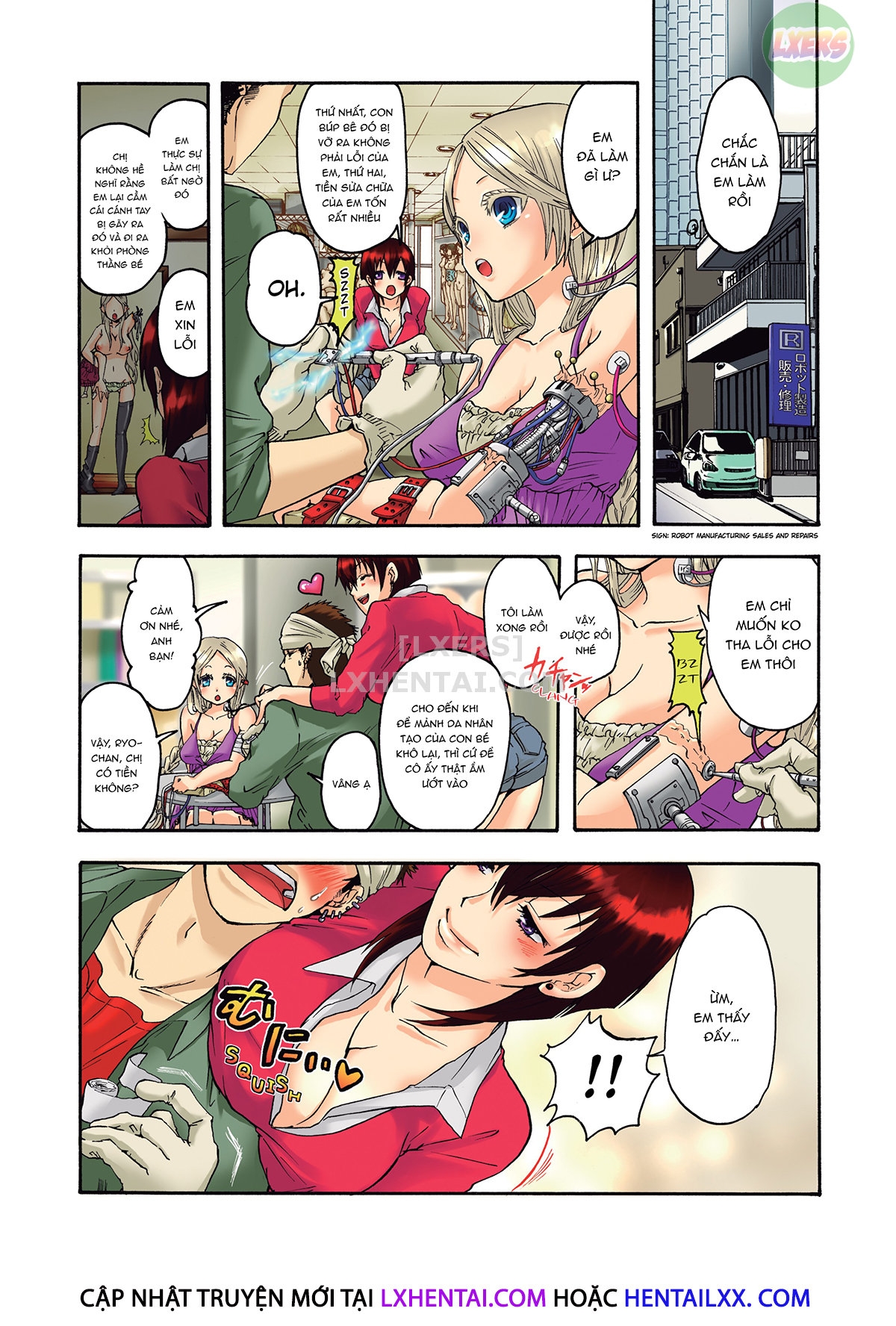 Đọc truyện hentai Robot thú cưng Lilly - Chap 1 | Volume 1