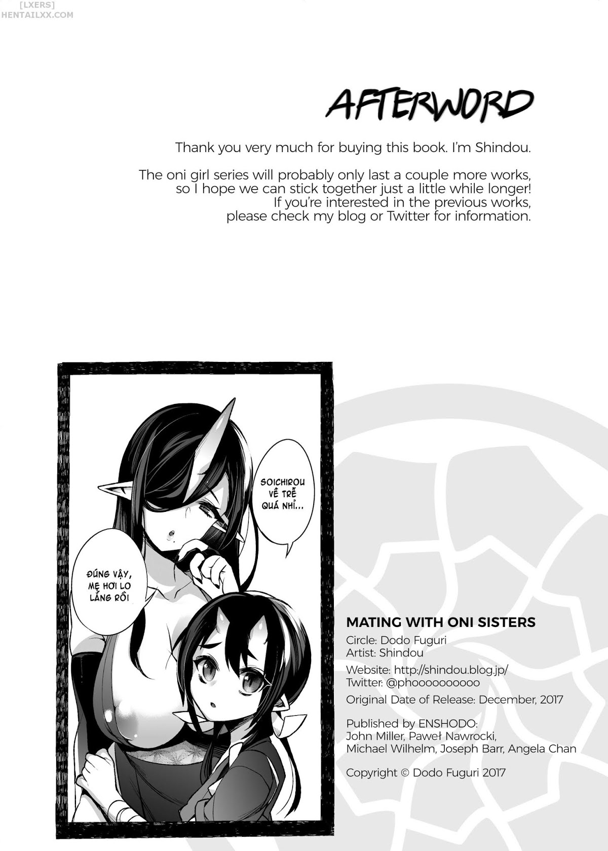 Đọc truyện hentai Hitonarazaru Oyomesama (Trọn bộ) - Chap 5: Mating with Oni - Sisters #1