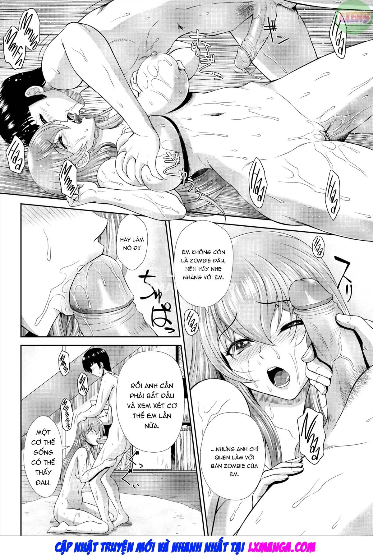 Đọc truyện hentai Cách để duy trì sự sống cho một cô gái Zombie - Chap 10