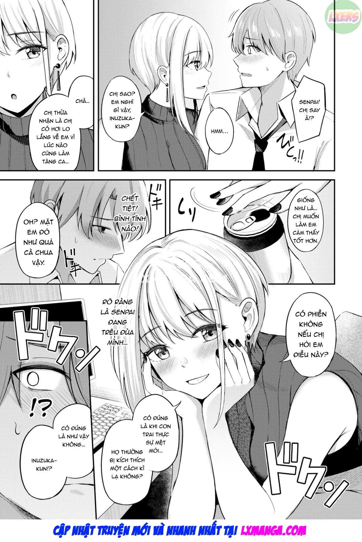 Đọc truyện hentai Tiền bối táo bạo - Oneshot