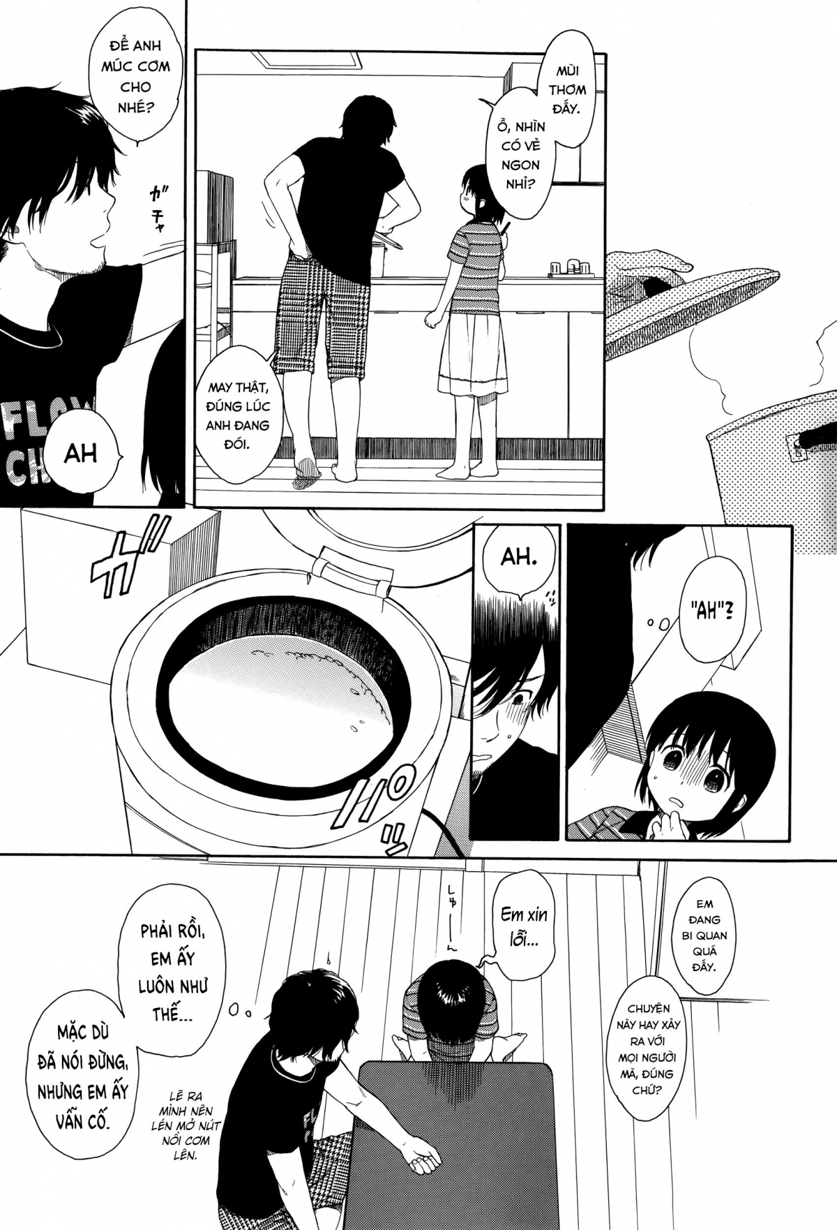 Đọc truyện hentai Cô hàng xóm bé nhỏ - Oneshot