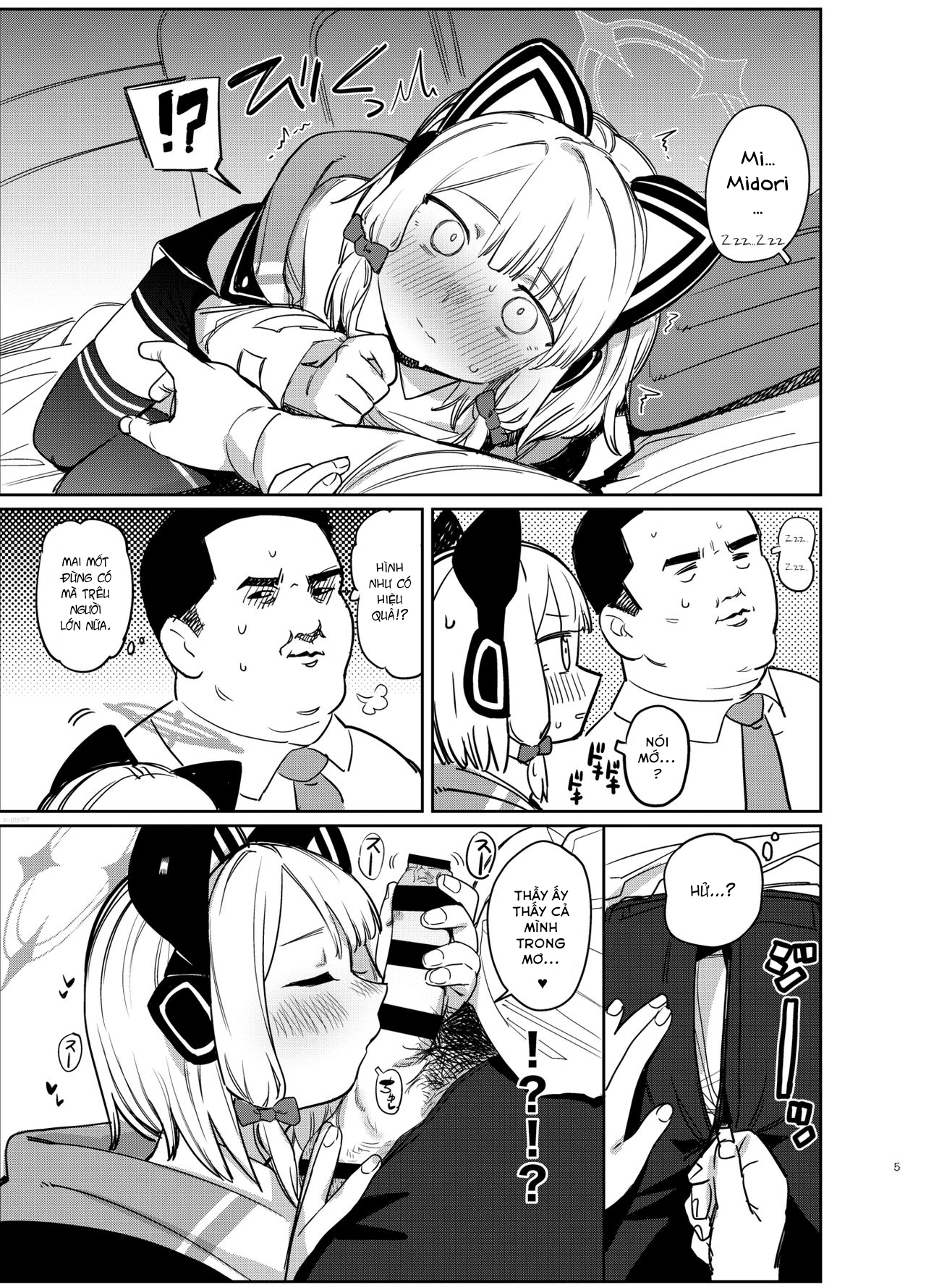 Đọc truyện hentai Trong một giấc mơ (Blue Archive) - Oneshot