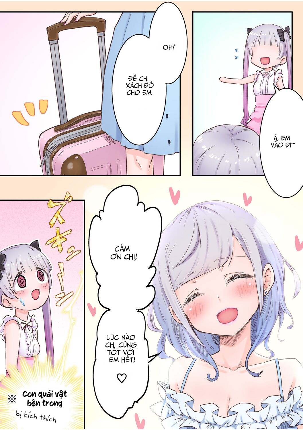 Đọc truyện hentai Twin Sisters' Yuri Life - Chap 1