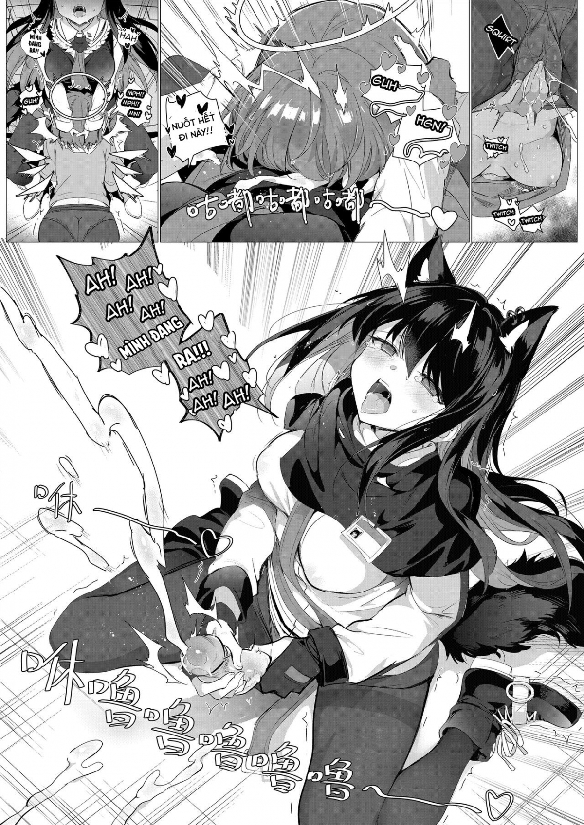 Đọc truyện hentai 2 Texas x Exusiai - Oneshot