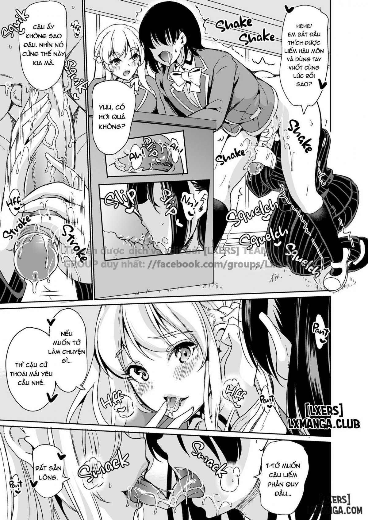 Đọc truyện hentai The Lone Cock in the Sex Club for Girls - Oneshot