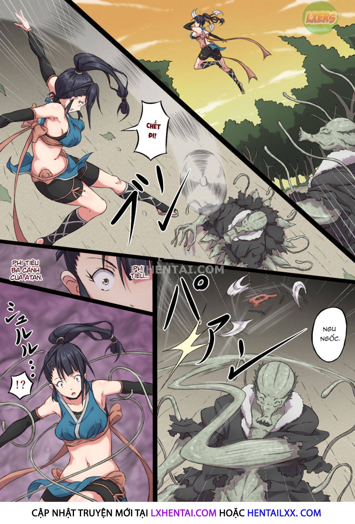 Đọc truyện hentai The Defeat Of Ayame Kunoichi - Oneshot