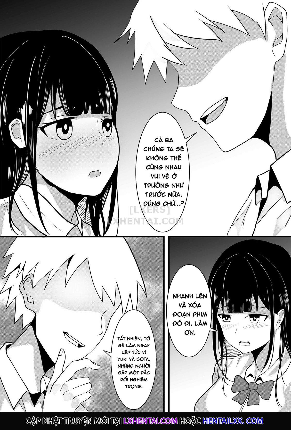 Đọc truyện hentai Tousatsu Douga de Kyouhaku sarete Boku no Shinyuu ni Nando mo Okasareru Kanojo - Oneshot